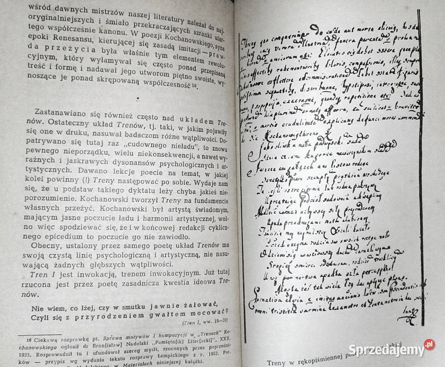 Treny Jana Kochanowskiego Janusz Pelc Chełm