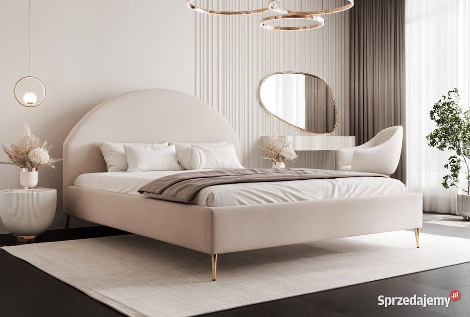 Łóżko tapicerowane Paros slim 88 różne kolory i Tarchały Małe