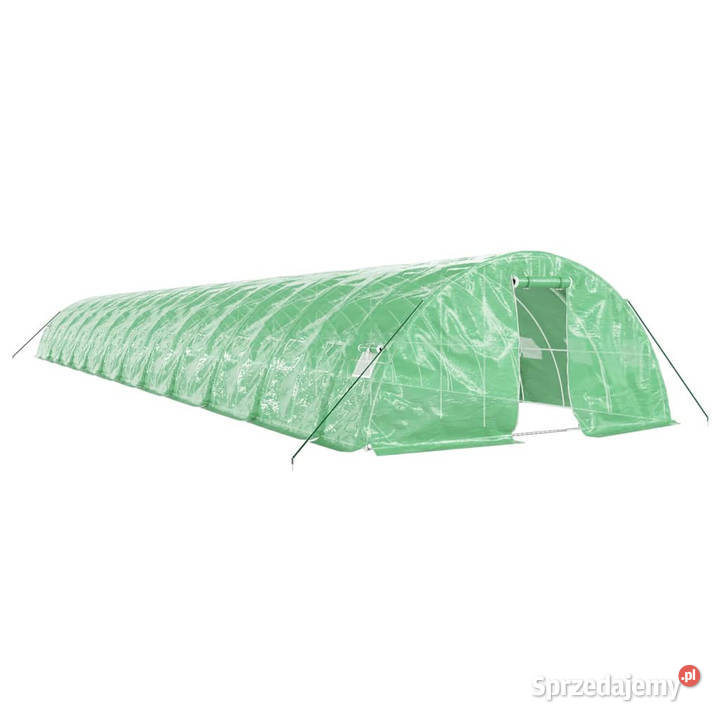 Szklarnia ze stalową ramą zielona 120 m 24x5x23 mazowieckie