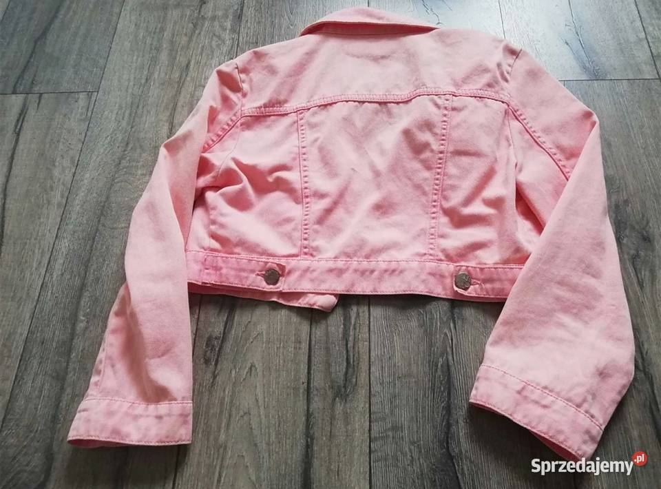 Topshop Kurteczka jeansowa Krótka Kurtka Marynarki i żakiety