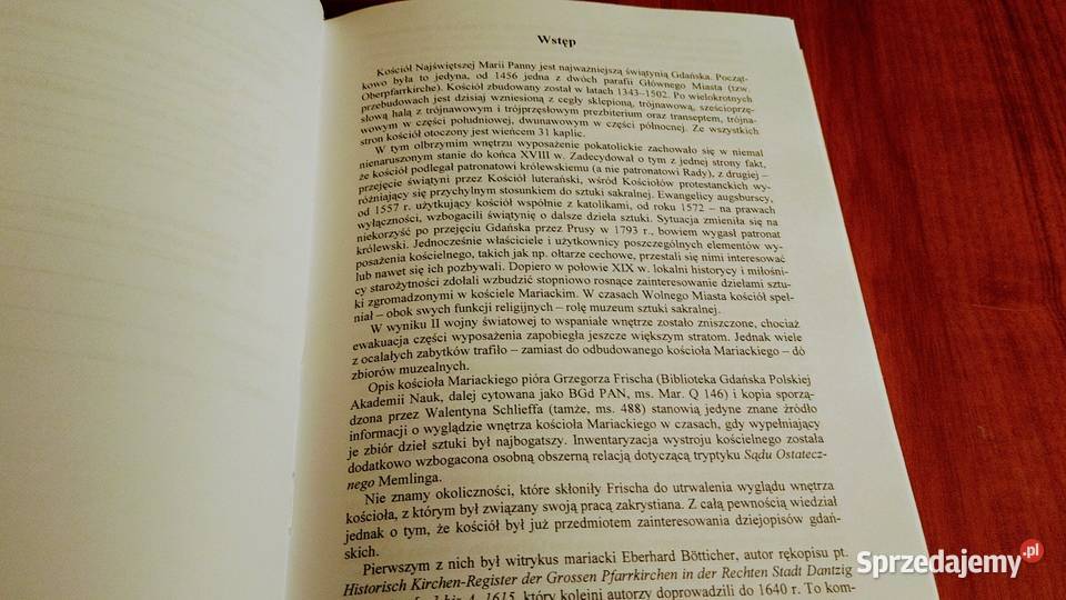 Der Sankt Marien Pfarrkirchen in Dantzig sprzedam