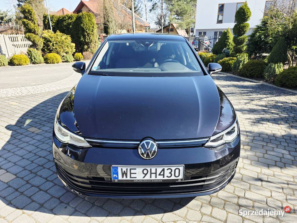 Volkswagen Golf 15 TSI 130 DSG Salon 1 czujnik parkowania Będzin