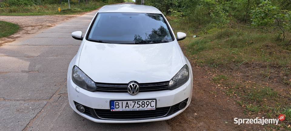 VW Golf VI 2011r automat podlaskie Białystok