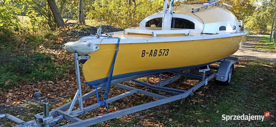 Jacht żaglowy Jollenkruzer er15 Żeglarstwo lubuskie Nowogród Bobrzański