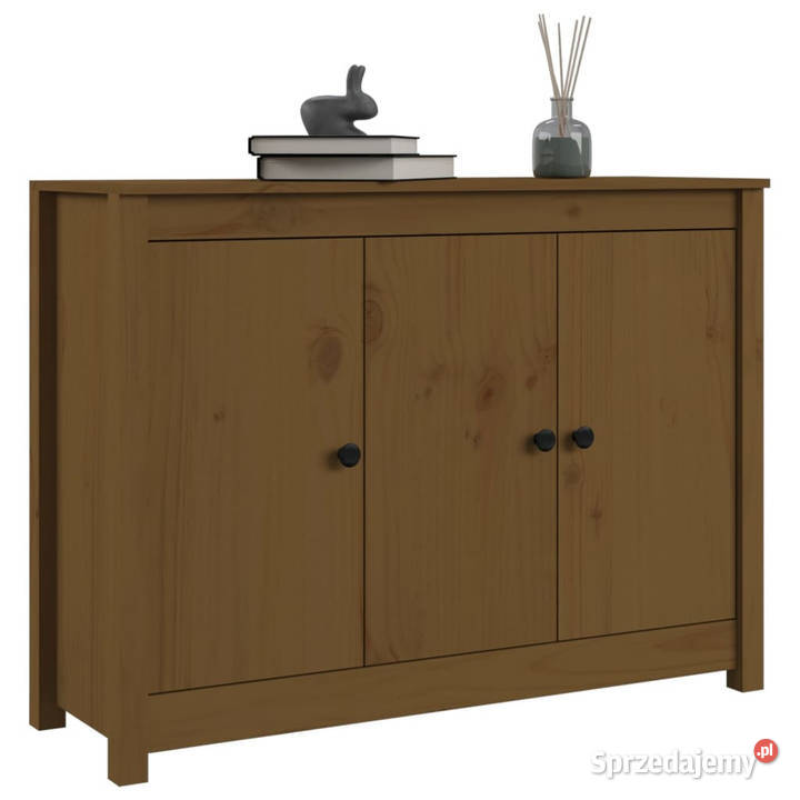 Szafka miodowy brąz 100x35x74 lite drewno sprzedam