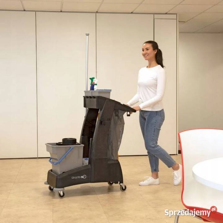 Mały wózek do sprzątania mycia podłóg z workiem Pozostałe Chociwel