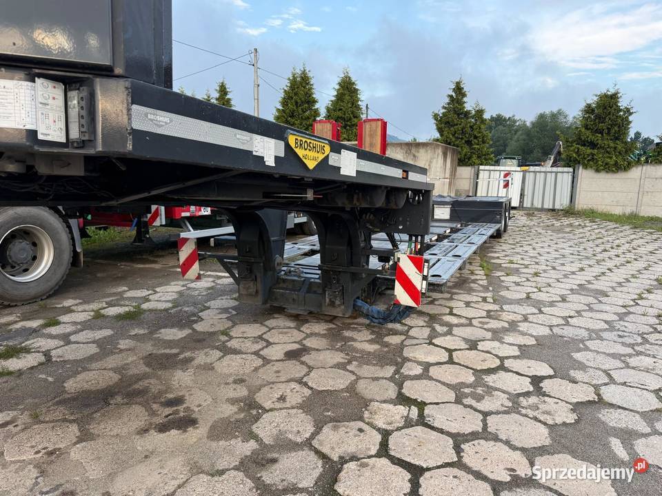 Naczepa niskopodwoziowa kombajnówka BROSHUIS Broshuis dolnośląskie Nowa Ruda