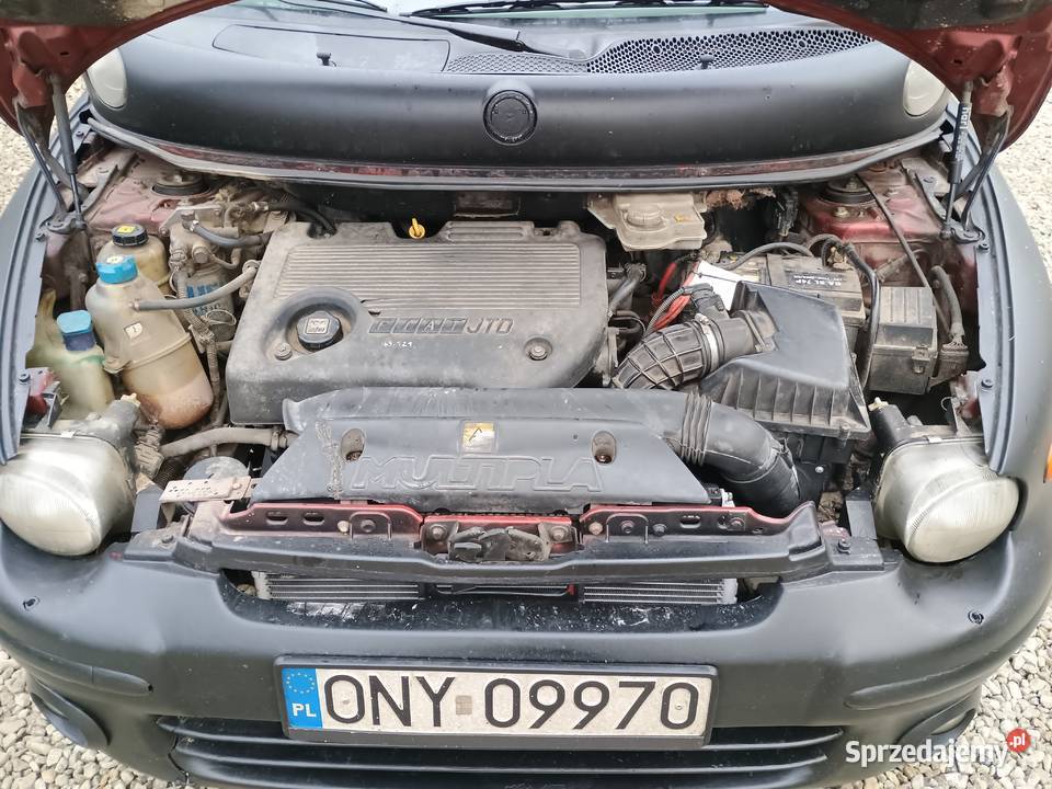 Fiat Multipla 19 jtd 2002r Zdrowa zadbana bogate Hajduki Nyskie