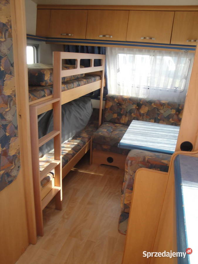 Przyczepa Hobby 495 wc namiot 5 6 osobowa waga pomorskie Kąpino