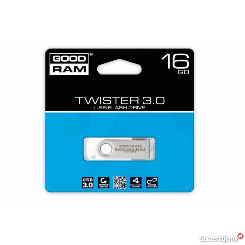 Pendrive 16 GB GOODRAM twister 30 16 podlaskie Białystok