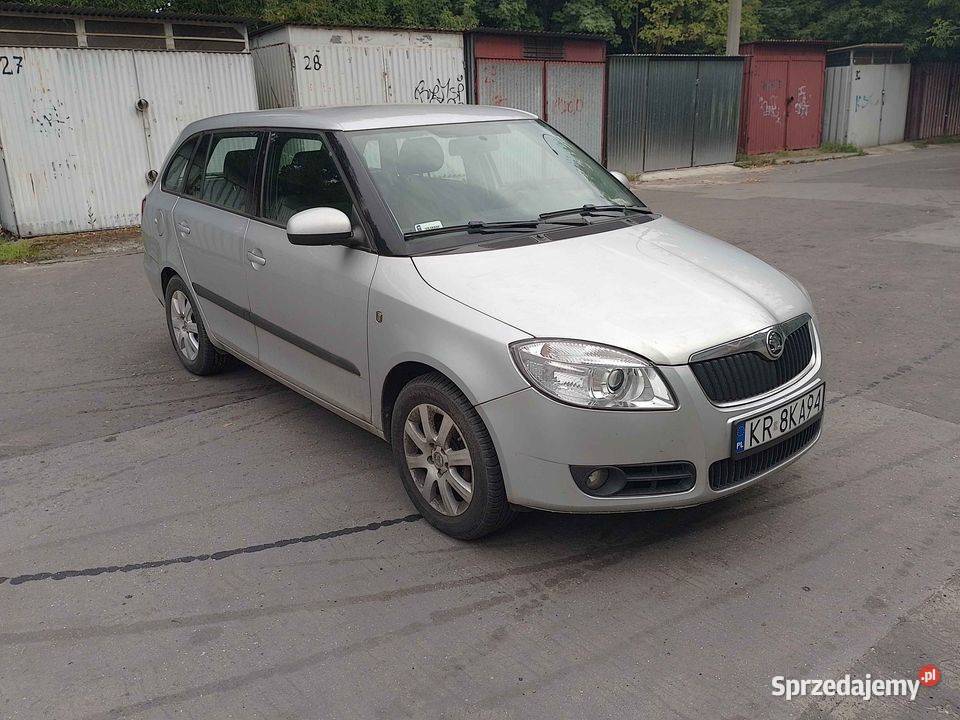 Skoda Fabia 2 14 MPI benzgaz 2009 Samochody osobowe Kraków