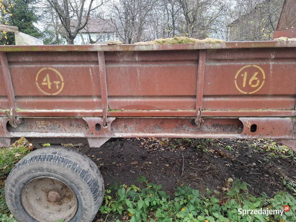 Rozrzutnik obornika jednoosiowy rosyjski lubelskie Hrubieszów