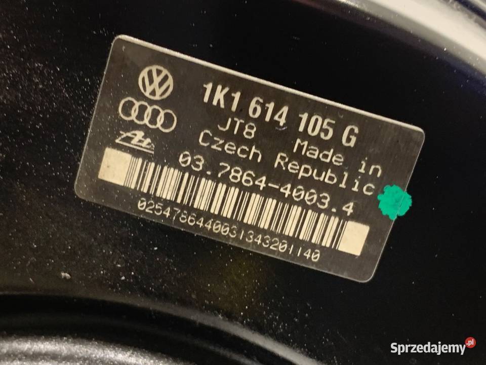 SERWO HAMULCOWE AUDI A3 8P 1K1614105G Hatchback Układ hamulcowy