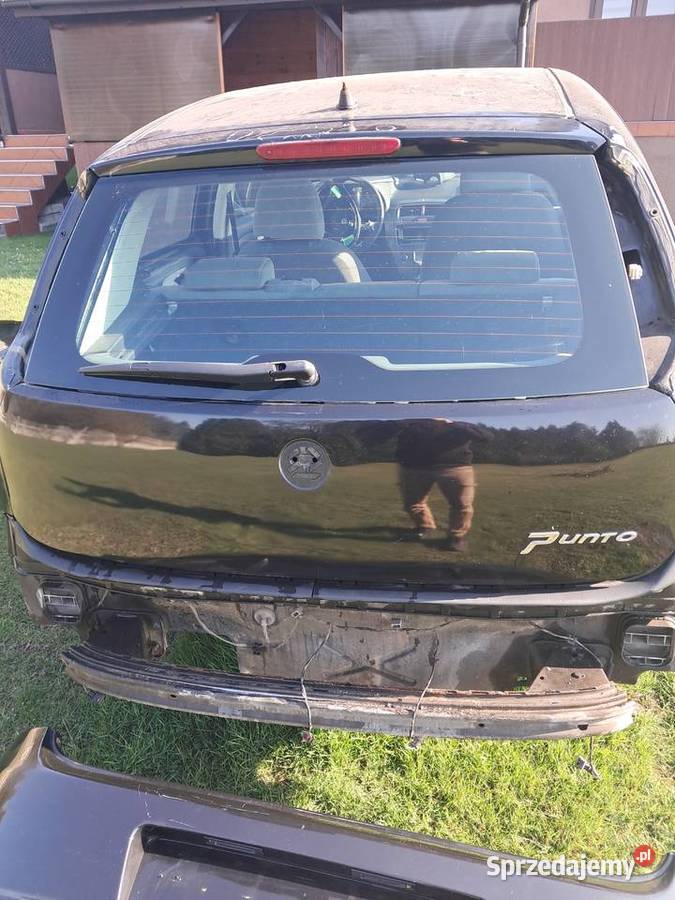 Klapa tył fiat grande punto Drzwi