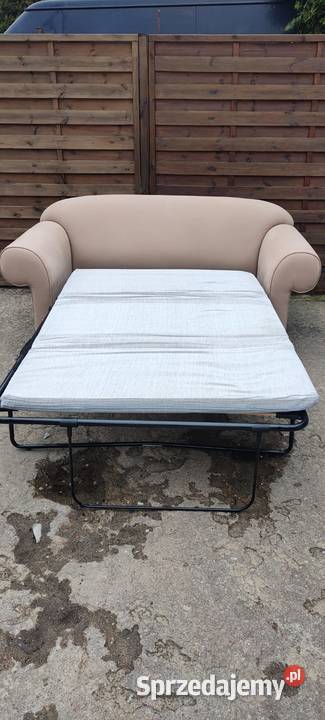 Kanapa sofa glamour z funkcją spania WYPRZEDAŻ mazowieckie Warszawa