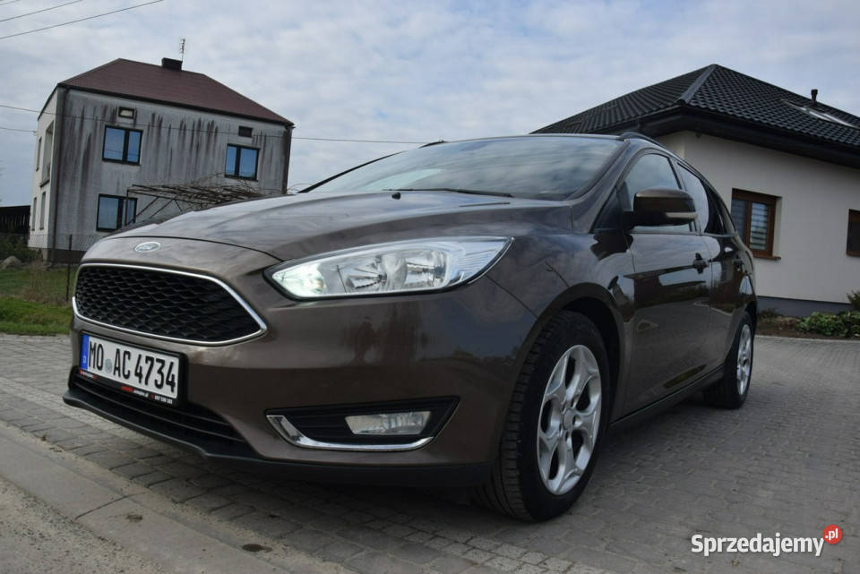 Ford Focus 15D 2016r Duża Navi PDC 167 Oryginał nieuszkodzony Focus Majdan Sieniawski