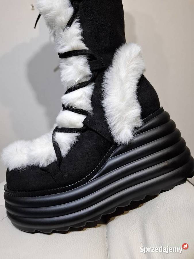 Śniegowce 36 yeti platformy zimowe kozaki buty Kozaki małopolskie Kraków