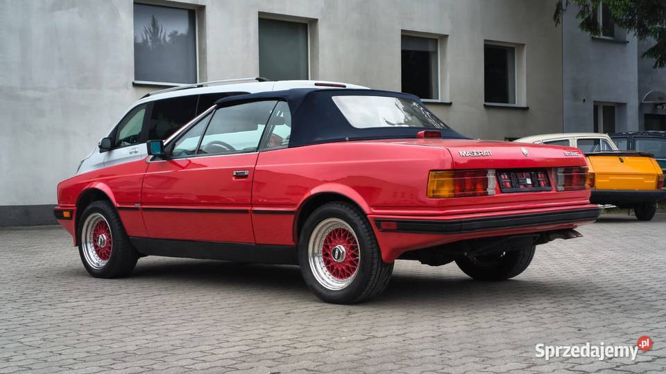 Maserati Biturbo Spyder Zagato 25l 1986 Stan sprowadzony Zgierz sprzedam