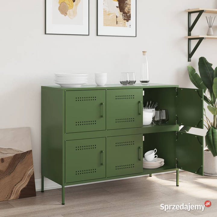 Szafka oliwkowa 1005x39x79 stal WM843100 mazowieckie Warszawa sprzedam
