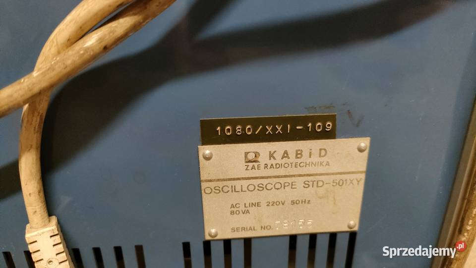 Oscyloskop KABID STD501XY ZAE Radiotechnika Szczecin