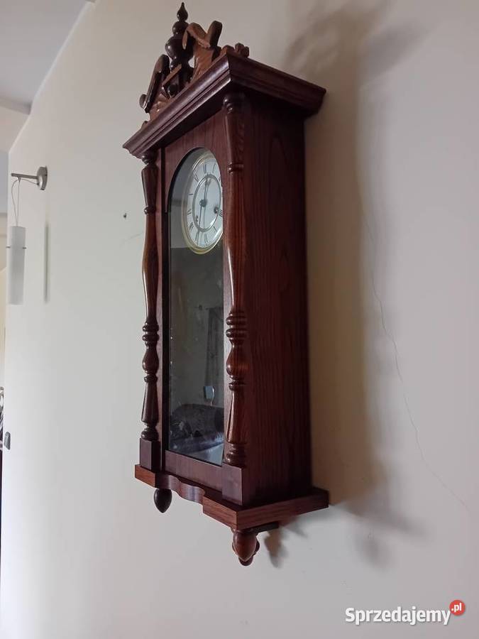 Zegar ścienny z wahadłem firmy Hermle Zegary zachodniopomorskie sprzedam