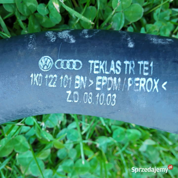 VW Golf V Przewód Wąż wody Króciec 1K0122101BN Dębica