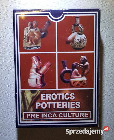 Karty do gry z Peru tradycyjne erotyczne motywy dolnośląskie Kudowa-Zdrój