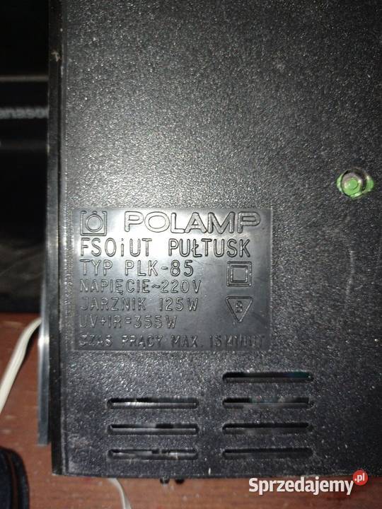 Lampa kwarcowa PRL Gdańsk