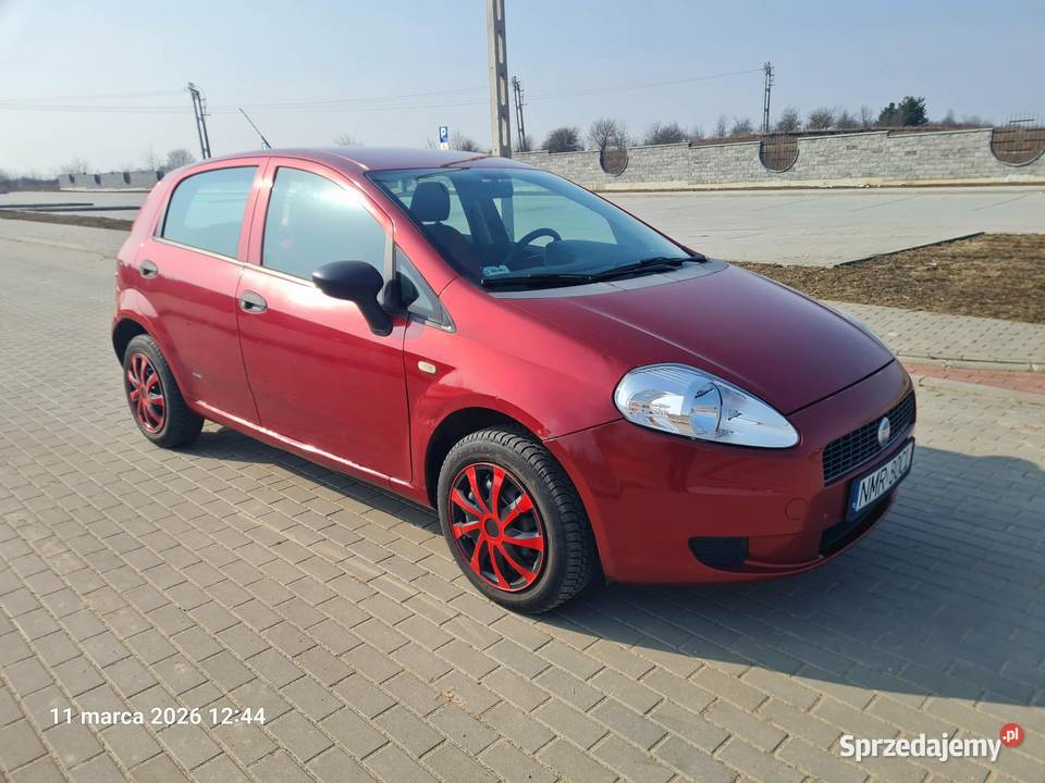 PUNTO ładne długie opłaty 2007r Fiat Grajewo