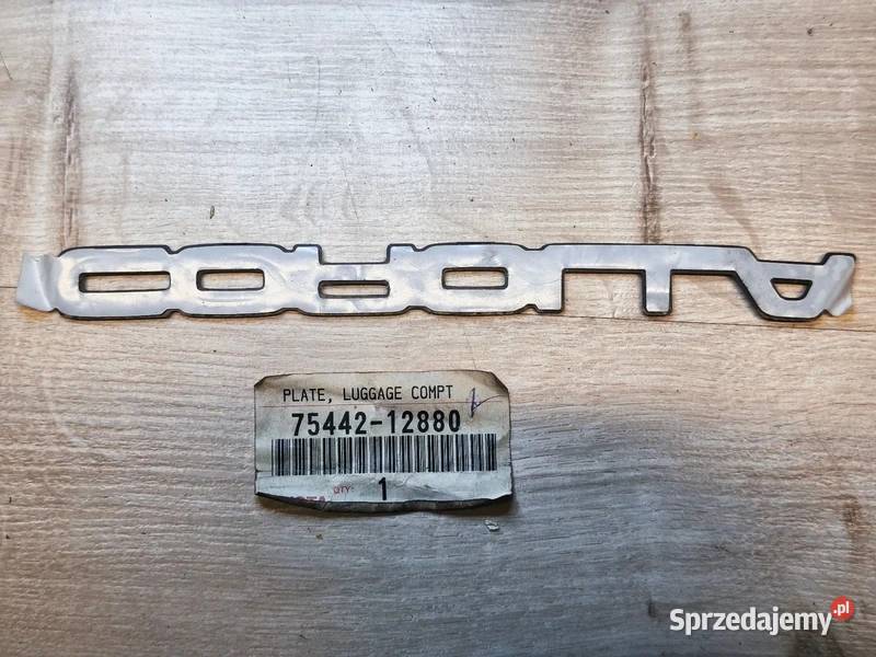 Toyota Corolla emblemat osobowe Bydgoszcz