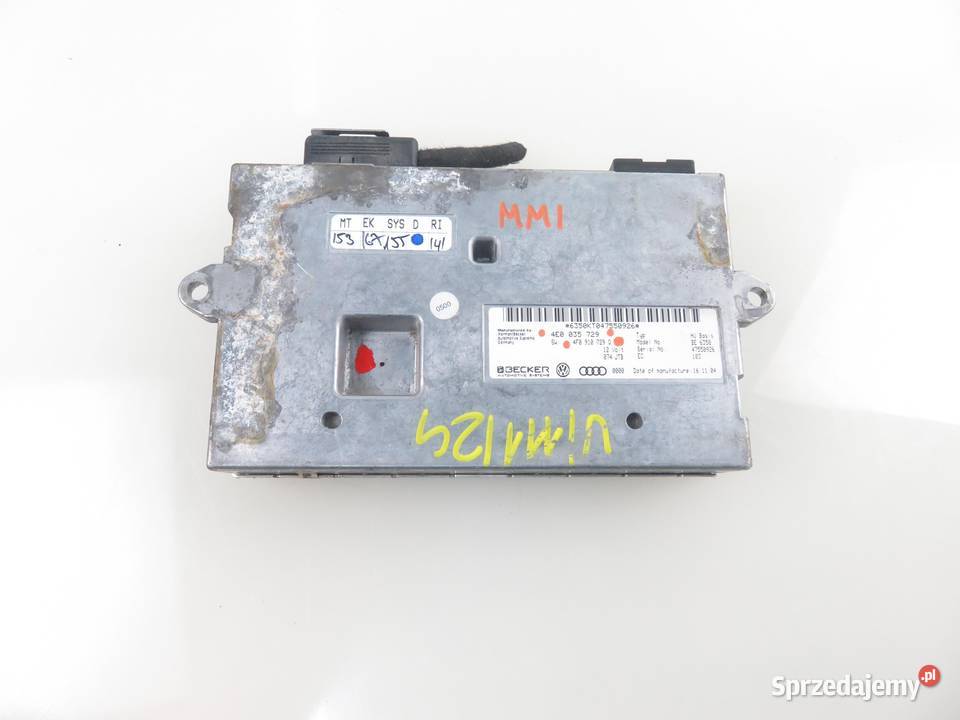 MODUŁ AUDI A6 C6 27 TDI 4E0035729 4F0910729Q osobowe