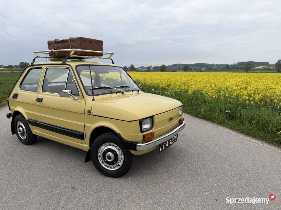 RARYTAS Fiat 126p 600 1981r Piękny Stan