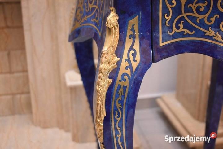 Drewniany Stolik Francuski Stół Biurowy Empire Dom i Ogród Kraków