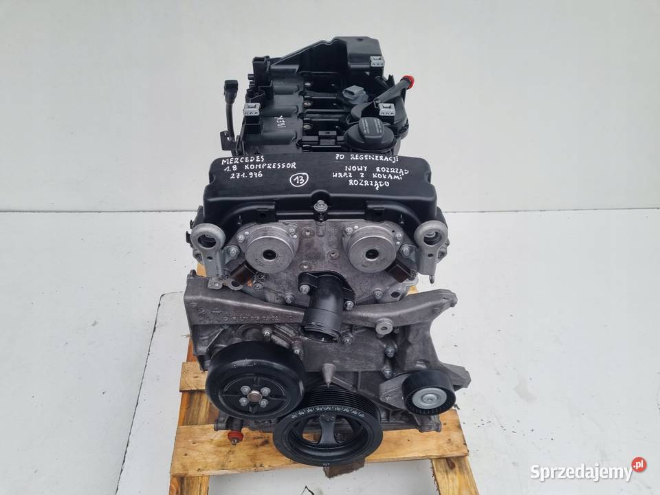 SILNIK REGENERACJI Mercedes W203 18 KOMPRESSOR Części samochodowe Rudka