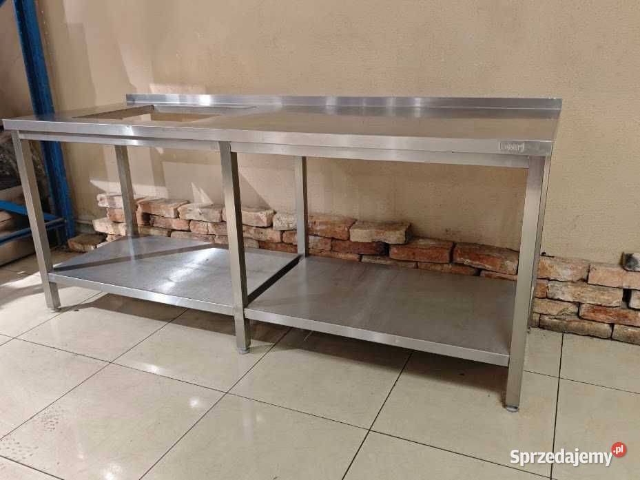 Stół gastronomiczny Dora Metal 200x70 z otworem Gastronomia Góra