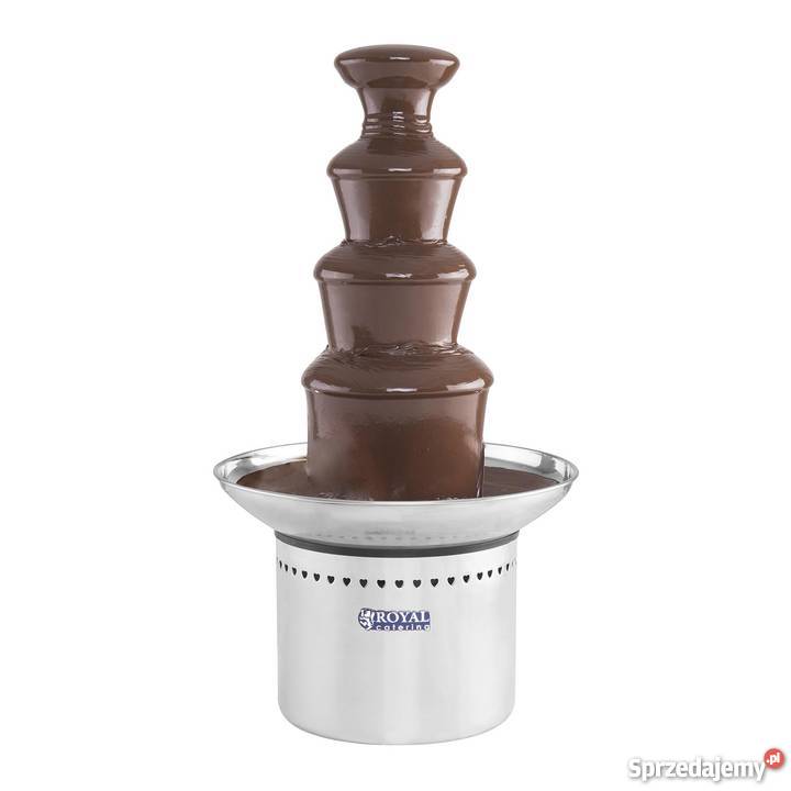 Fontanna czekoladowa wesela przyjęcia 6 Poczesna