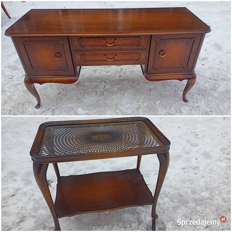 Fotele Drewniany ażurowe retroStylowe Meble śląskie Gliwice