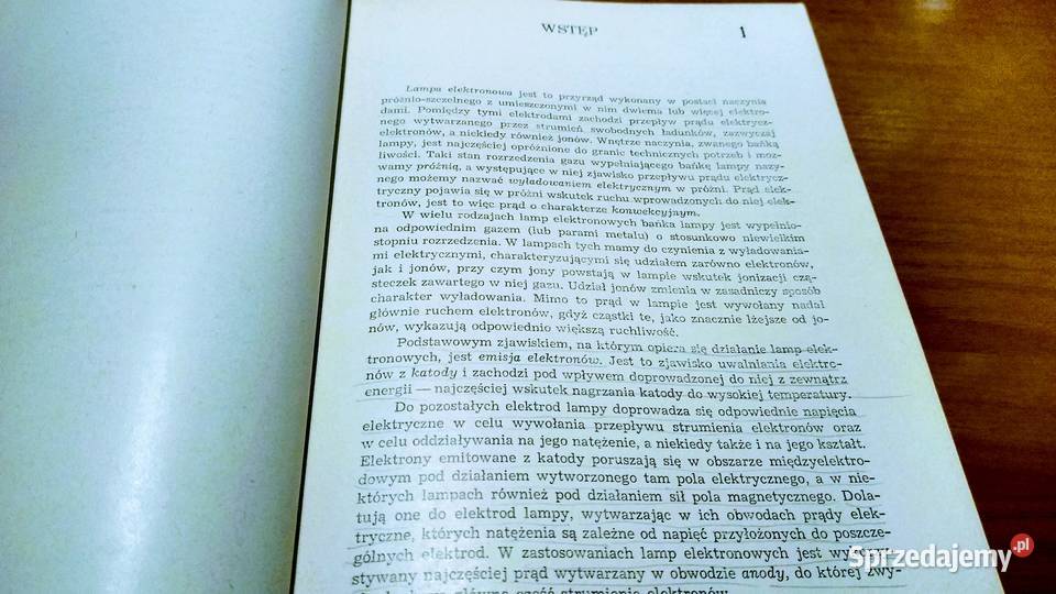 Lampy elektronowe Jan Hennel Podręczniki Gdańsk