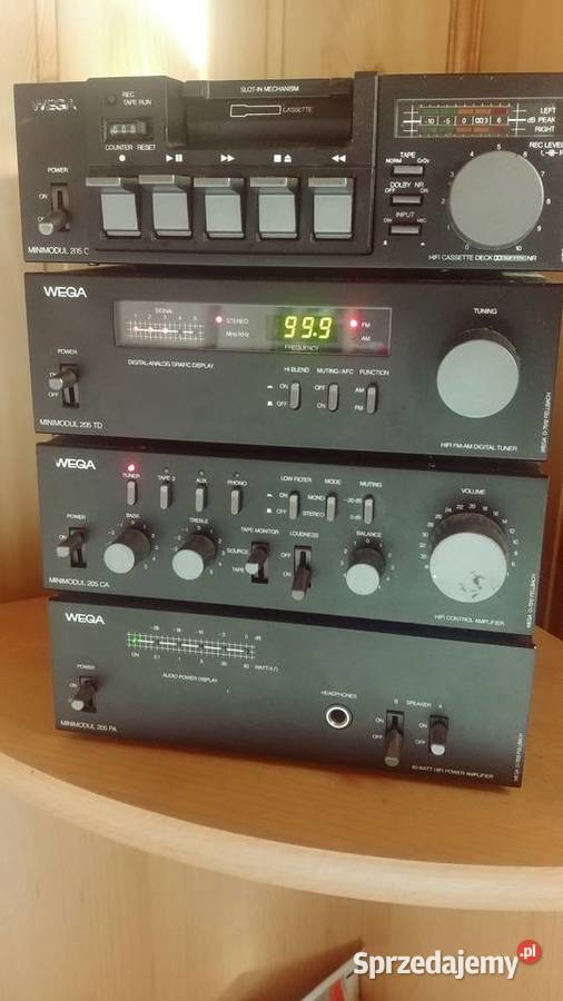 Wega Minimodul 205 Aiwa System 22 Vintage Gdańsk