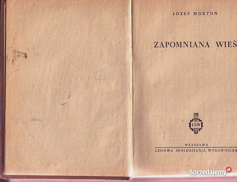 5144 ZAPOMNIANA WIEŚ JÓZEF MORTON Czyrna
