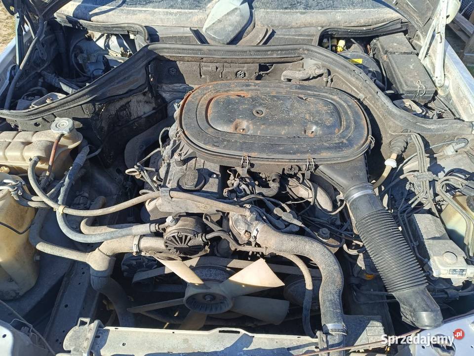 Mercedes c124 23 benzyna silnik skrzynia osprzęt Rok produkcji 1989 Biały Bór