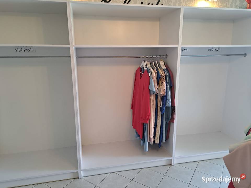 Regały sklepowe na odzież wiszącą Staszów