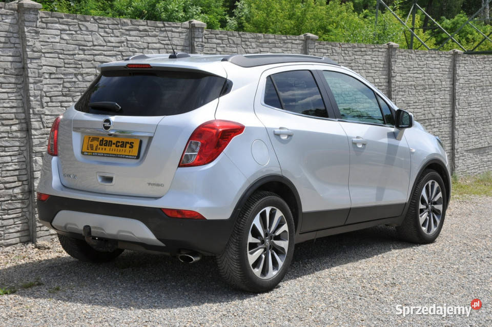 Opel Mokka X 14 140 Szyberdach LED Półskóra Navi elektrycznie ustawiane fotele Dąbrowa Górnicza