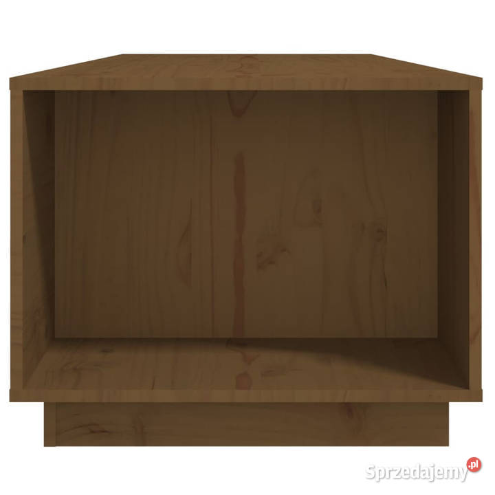 Stolik kawowy miodowy brąz 110x50x40 lite drewno Stoły mazowieckie