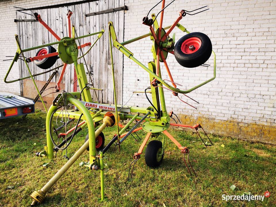 Przetrząsarka przewracarka Claas Volto540H Zgrabiarki i przetrząsacze łódzkie Piotrków Trybunalski sprzedam