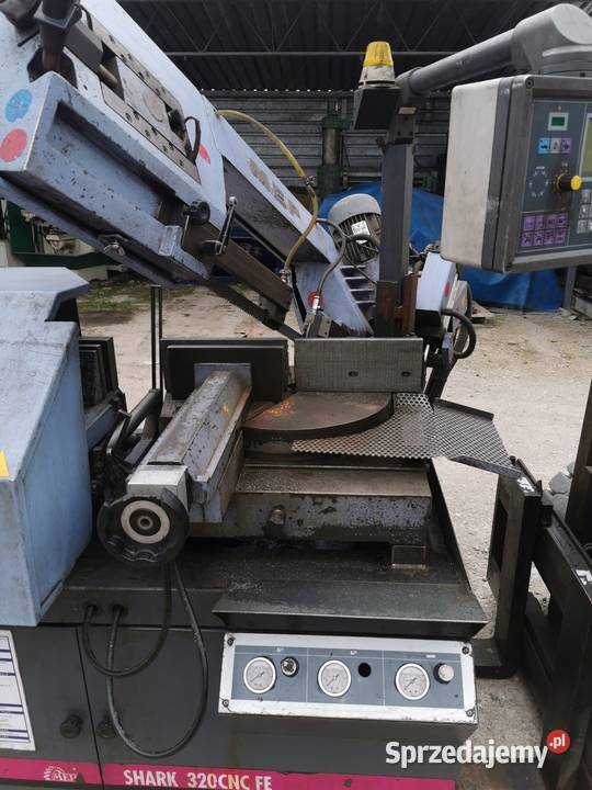 Piła taśmowa automatyczna z podajnikiem i kątami Gostyń