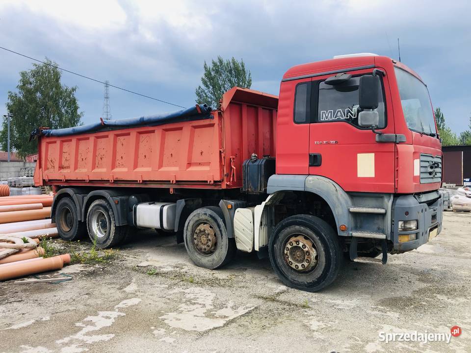 man tga 35390 8x4 krajowy okazja nie mercedes Wywrotki Sosnowiec