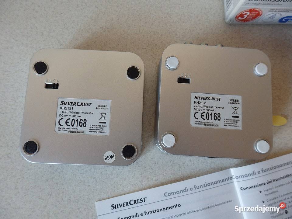 Transmiter bezprzewodowy sygnału AudioVideo NOWY