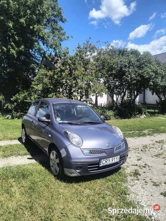 Nissan Micra 2008r 12 benzyna Rok produkcji 2008 Okalewo sprzedam