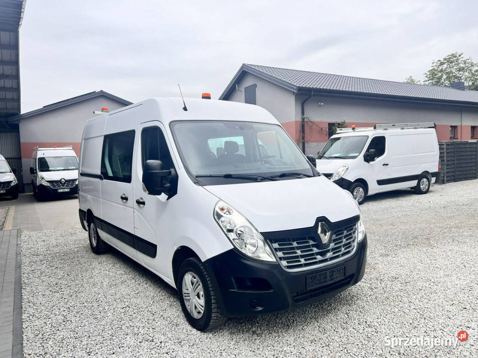 Renault Master średniak 7 osobowy L2H2 mazowieckie Warszawa